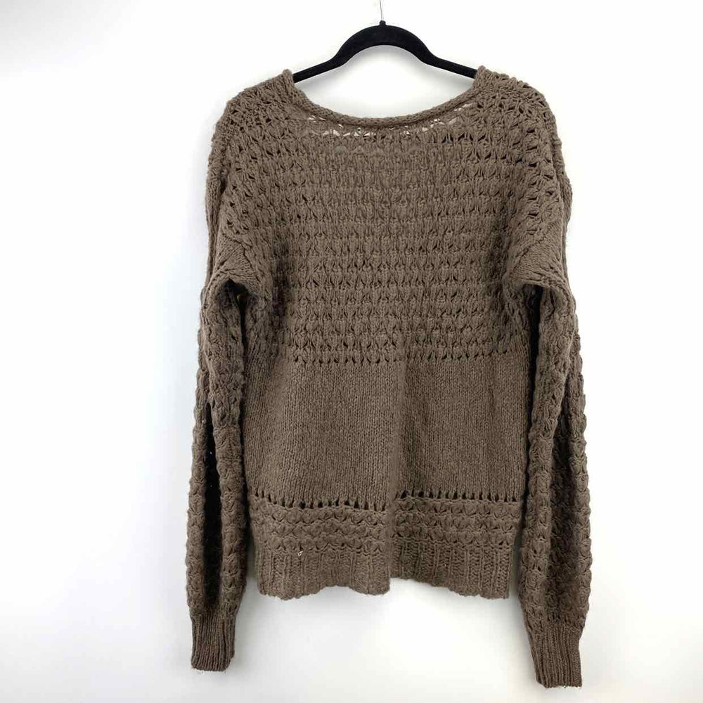 FREE PEOPLE Sweater Taupe / XS FREE PEOPLE Knit Knit Women's Sweaters Women Size XS Taupe Sweater