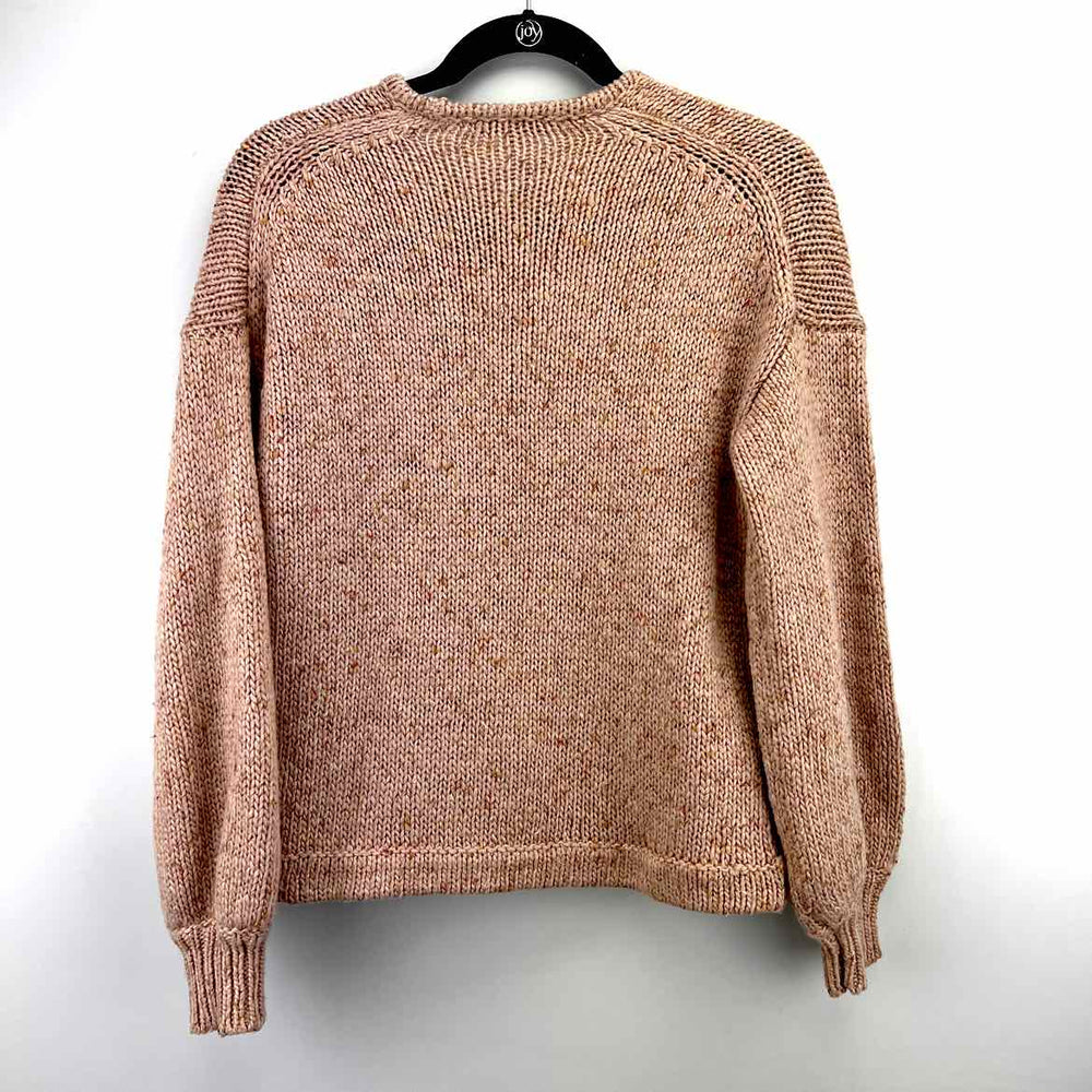 MADEWELL Sweater Pink / S MADEWELL Knit Solid Women's Sweaters Women Size S Pink Sweater