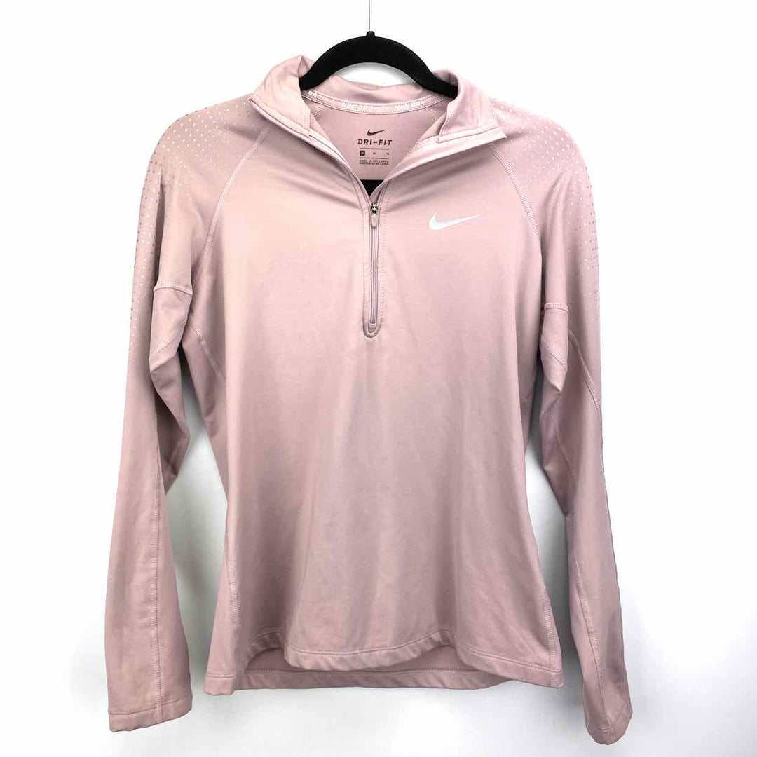 NIKE Pullover M NIKE Rose Blend Solid Women's Active Wear Women Size M Pullover