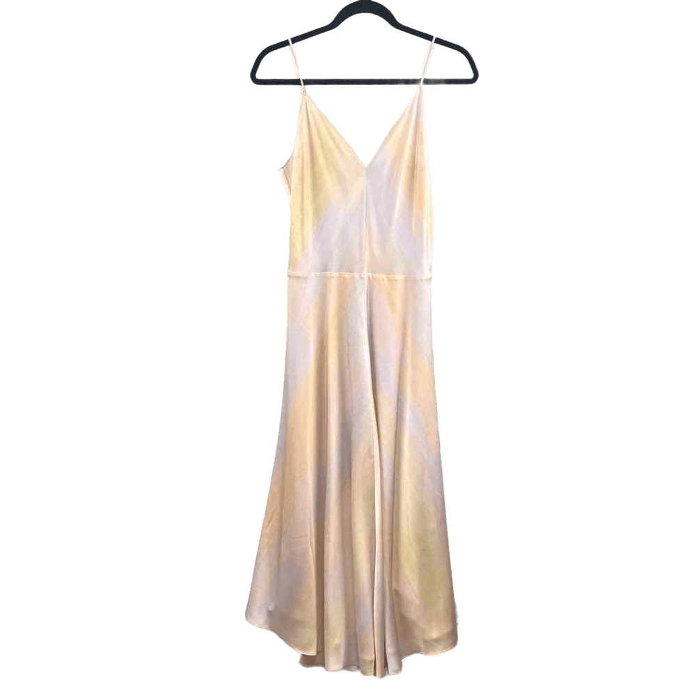 VINCE Dress Rainbow / M Vince Rainbow Wash Cami Midi Slip Dress - Size M
