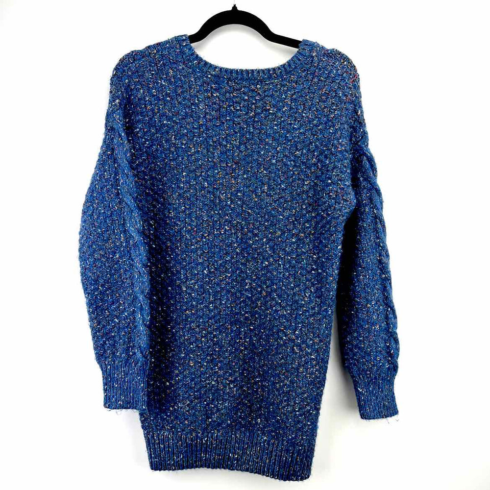 ADRIENNE VITTADINI Sweater Blue / M ADRIENNE VITTADINI Knit Fleck Women's Sweaters Women Size M Blue Sweater