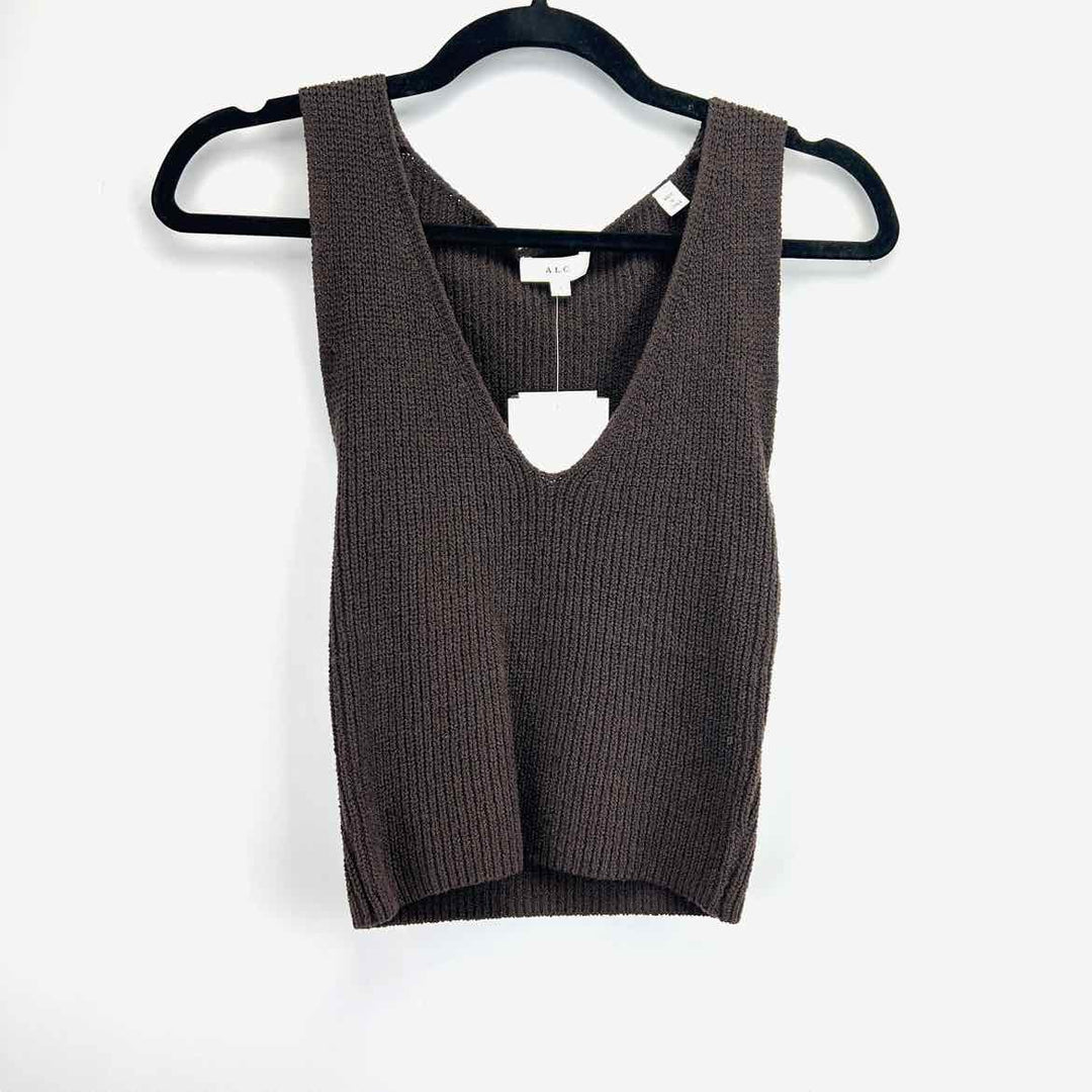 alc Top Brown / S alc Knit tank Women's Womens clothes Women Size S Brown Top