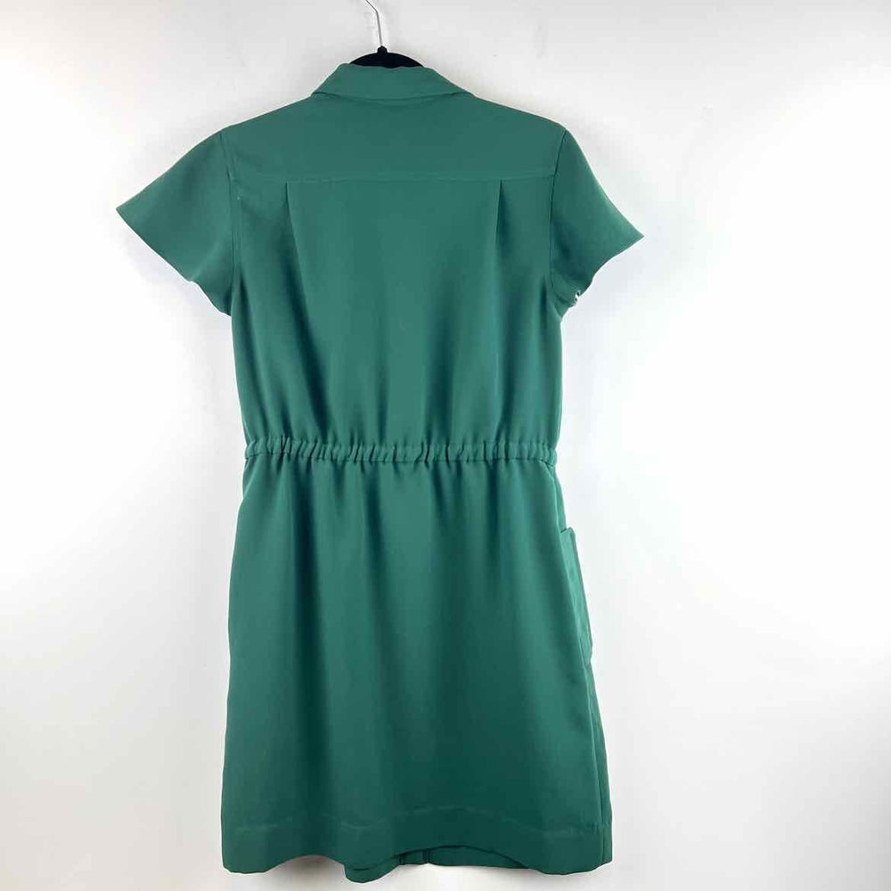 BANANA REPUBLIC Dress Dark Green / S BANANA REPUBLIC Short Sleeve BUTTON DOWN Women's Dresses Women Size S Dress