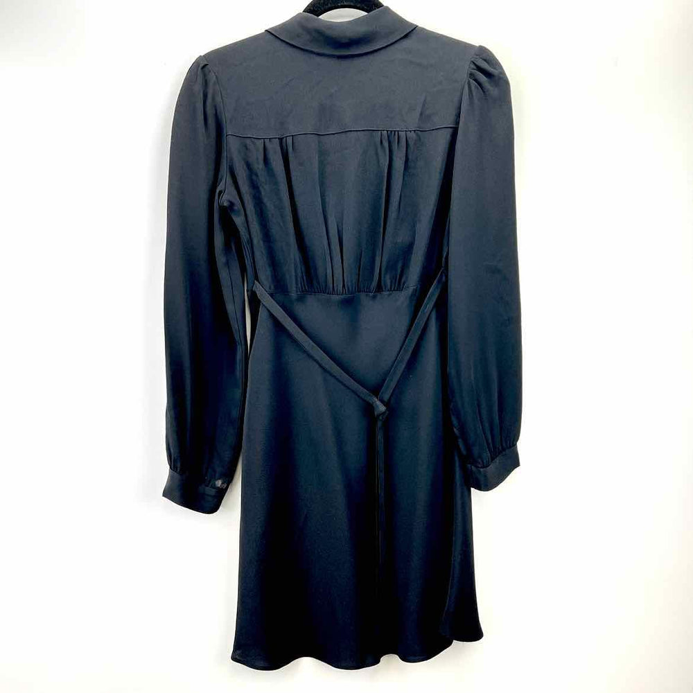 BETSEY JOHNSON Dress Black / S BETSEY JOHNSON rayon blend Collar/Fur Women's Dresses Women Size S Black Dress