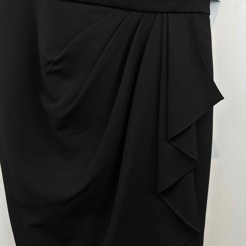 CALVIN KLEIN Dress Black / 6 CALVIN KLEIN Sleeveless Pleated Women's Dresses Women Size 6 Black Dress