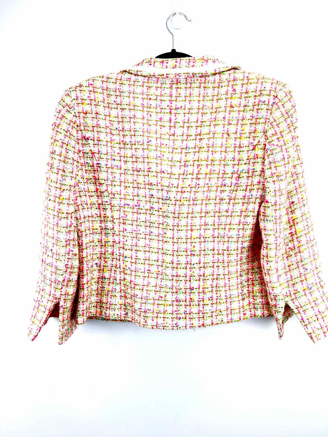 CHARLES GRAY Blazer Light pink / M CHARLES GRAY Tweed Woven Women's Jackets & Coats Women Size M Light pink Blazer