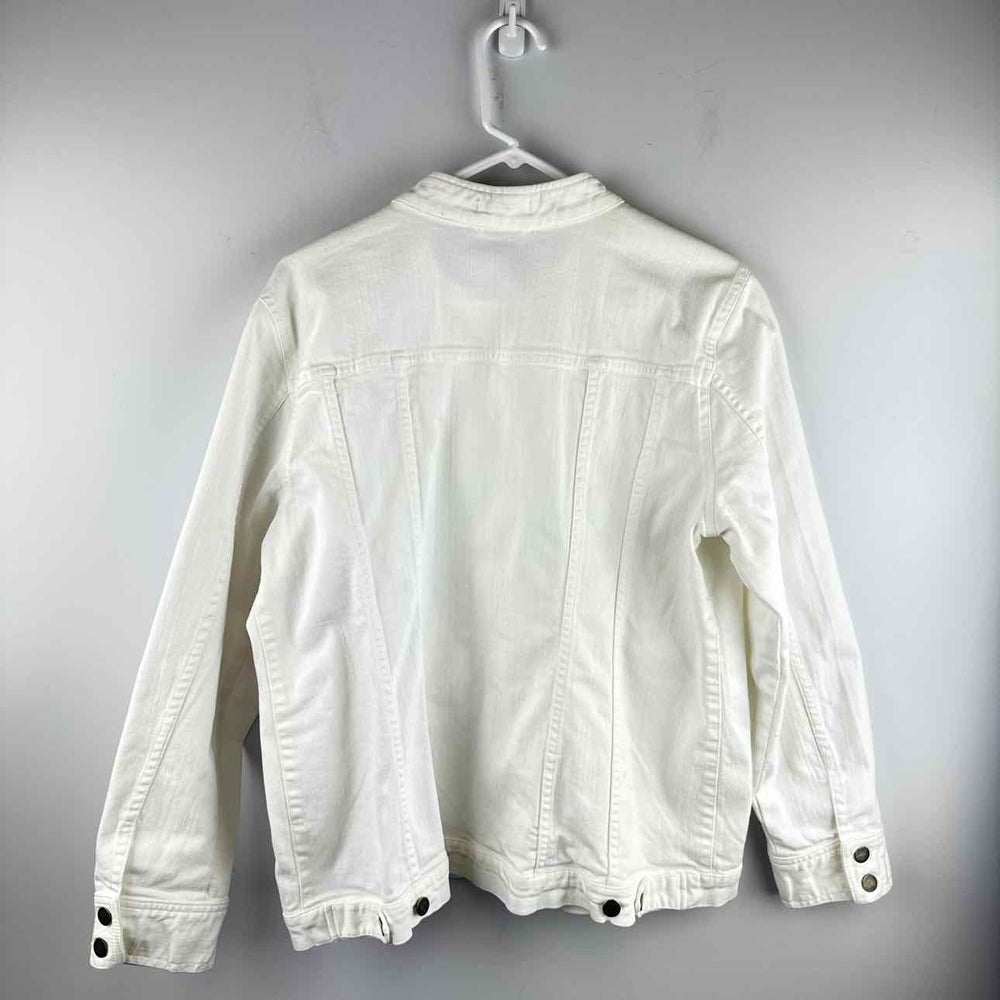 EILEEN FISHER Jacket White / Xl EILEEN FISHER Button up Solid Women's Jackets & Coats Women Size Xl White Jacket