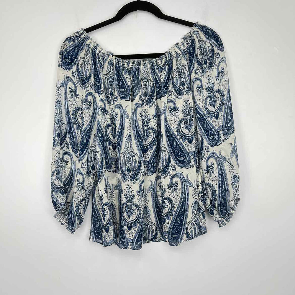 JOIE Blouse Blue & White / S Joie