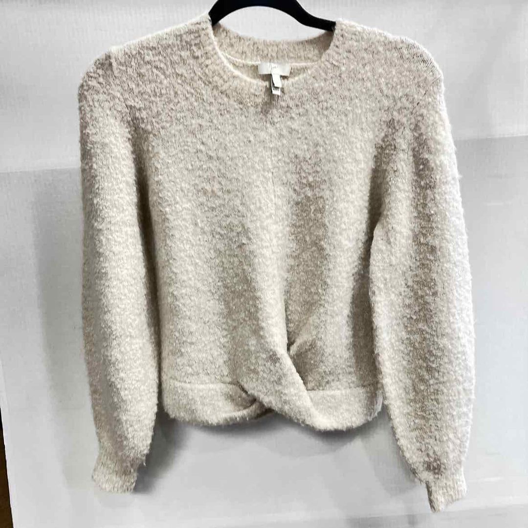 JOIE Sweater Cream / XS JOIE Knit Solid Women's Sweaters Women Size XS Cream Sweater