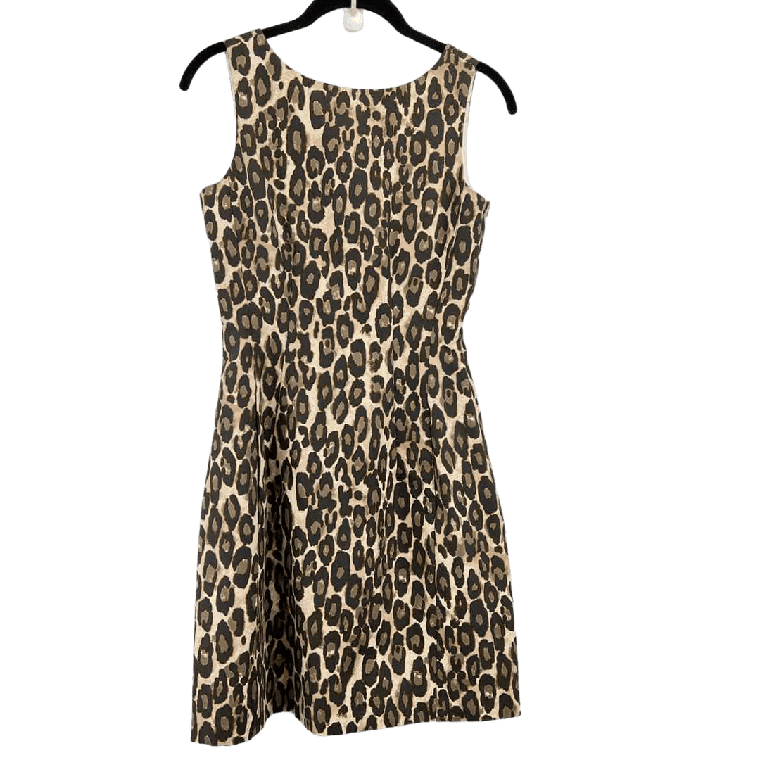 KATE SPADE Dress Brown / 00 KATE SPADE Brown Leopard Dresses Women Size 00 Dress