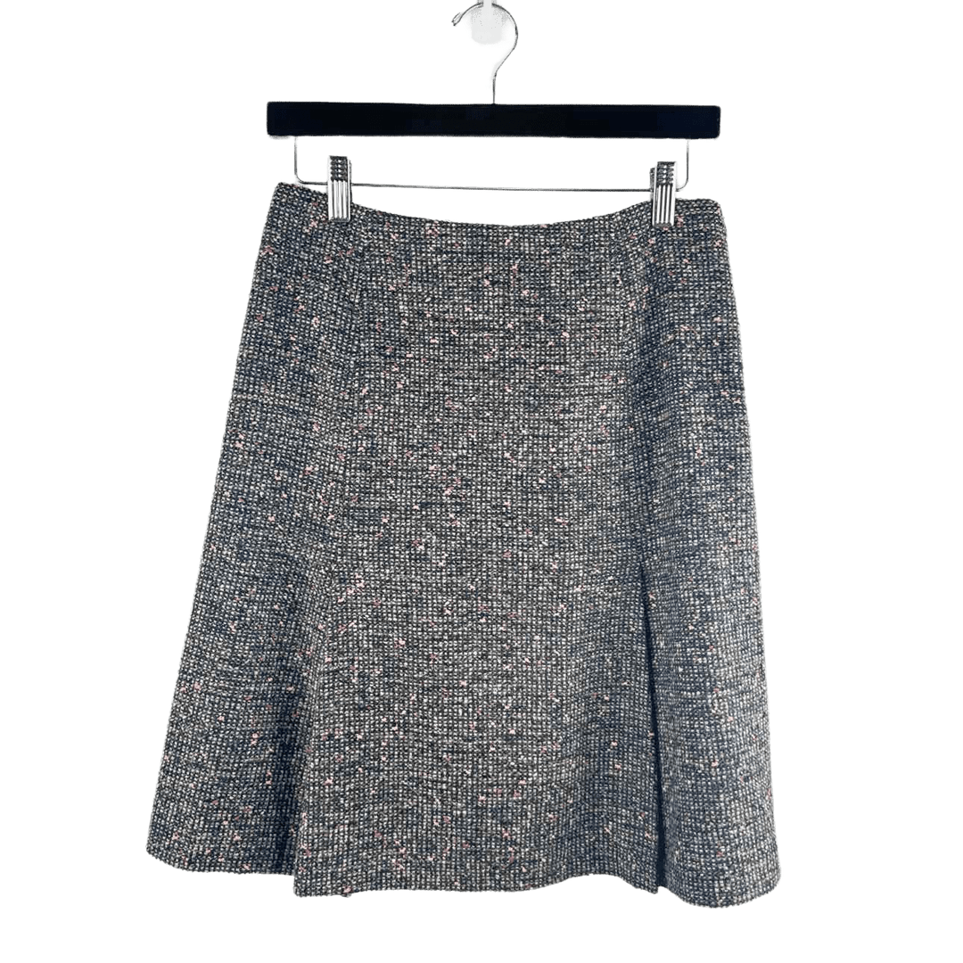 MAX MARA Dress EGGPLANT / 4 MAX MARA Boucle Speckled Women's Skirt - Size 4