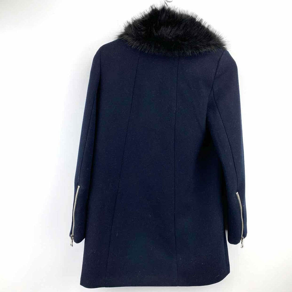 MNG Coat Black / XS MNG Blend Solid Women's Jackets & Coats Women Size XS Black Coat