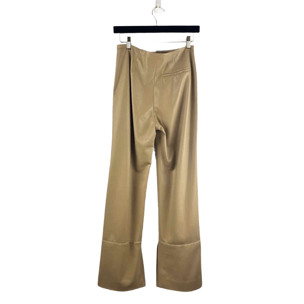 Nanushka Pants Tan / S Nanushka Faux Leather Solid Women's Pants Women Size S Tan Pants
