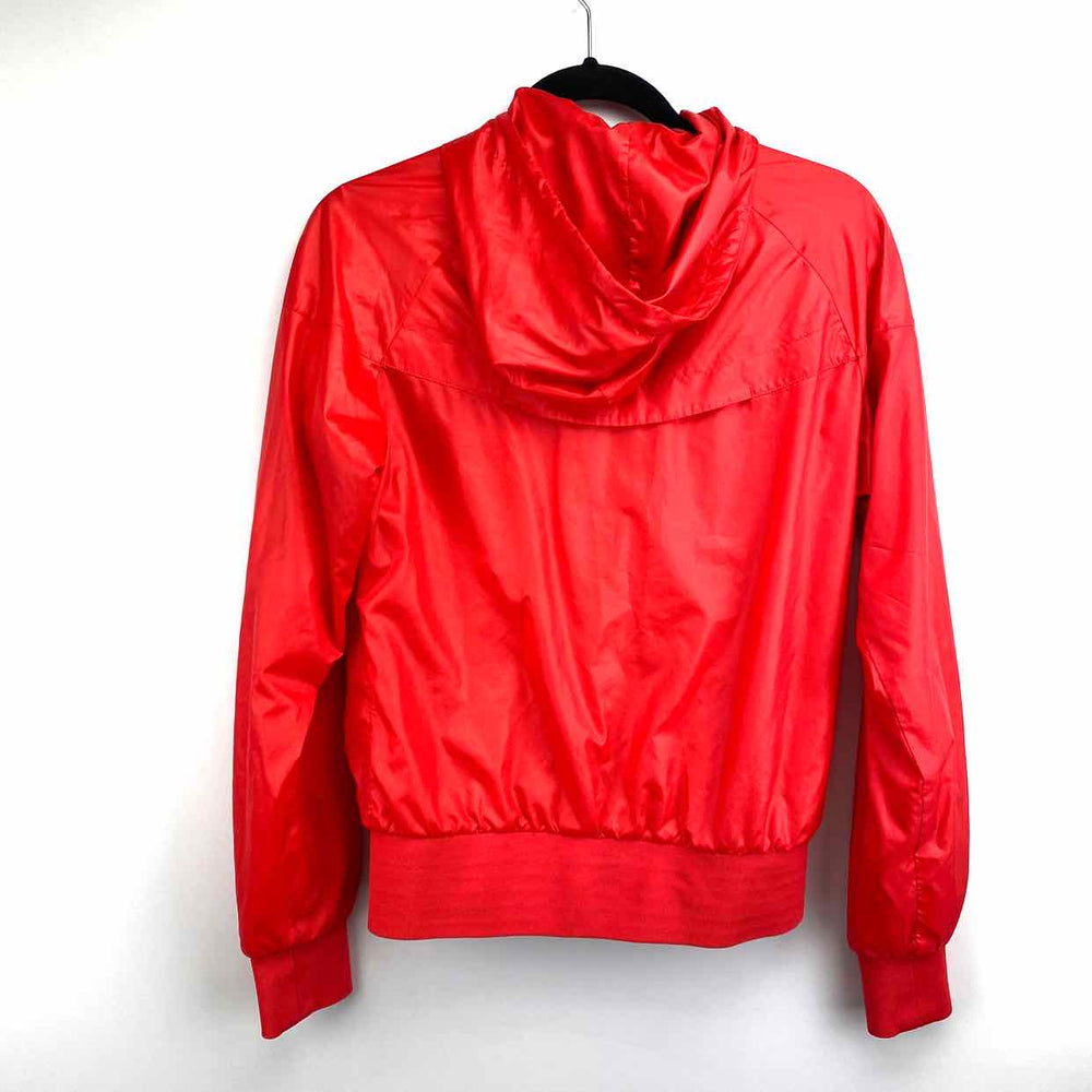 NIKE Jacket M NIKE NEON CORAL HOODED ZIP-UP Women's Jackets & Coats Women Size M Jacket
