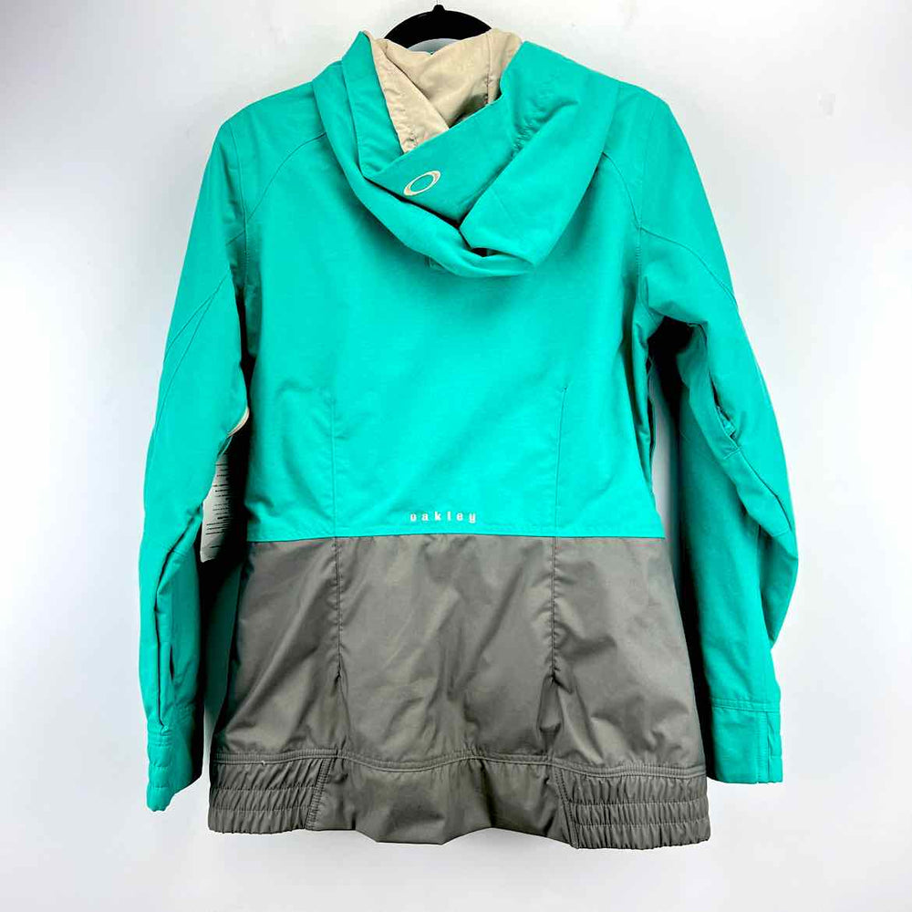 OAKLEY Jacket Teal / S OAKLEY HOODED Women's Jackets & Coats Women Size S Teal Jacket