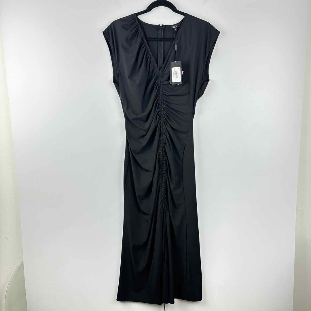 RAILS Dress Black / S RAILS Ruched NYLON Women's Women Size S Black Dress