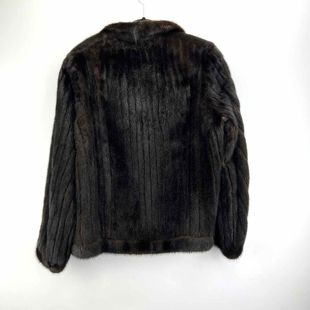 SCHUMACHER Jacket Dark Brown / S SCHUMACHER Mink Women's Jackets & Coats Women Size S Dark Brown Jacket