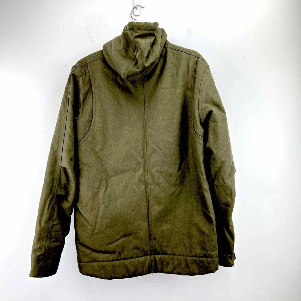 Simply Posh Consign Coat Olive / S Nike Hooded Men's Canvas Men's Clothes Mens Size S Olive Coat