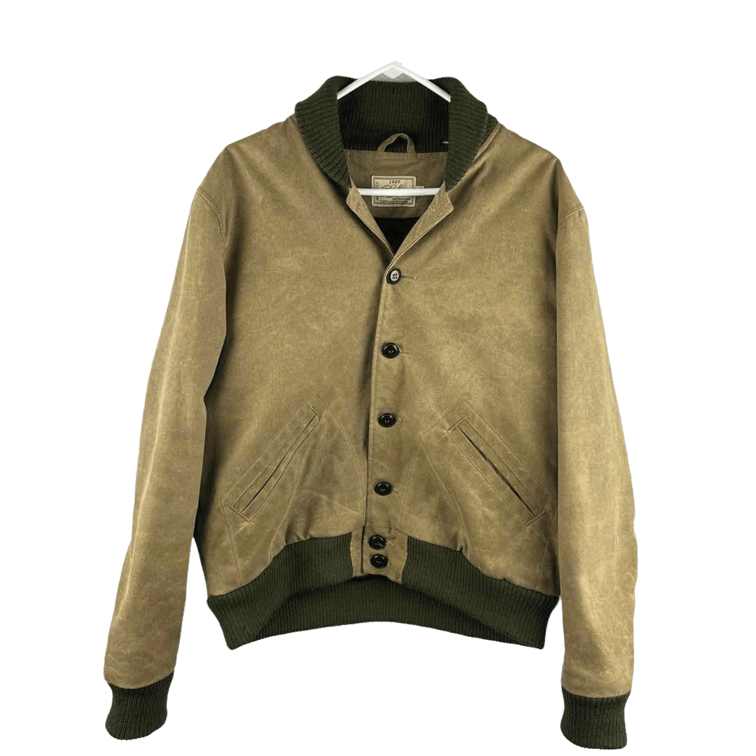 Simply Posh Consign Jacket Brown / L Dehen Men's Waxed Canvas Men's Jacket - Size L
