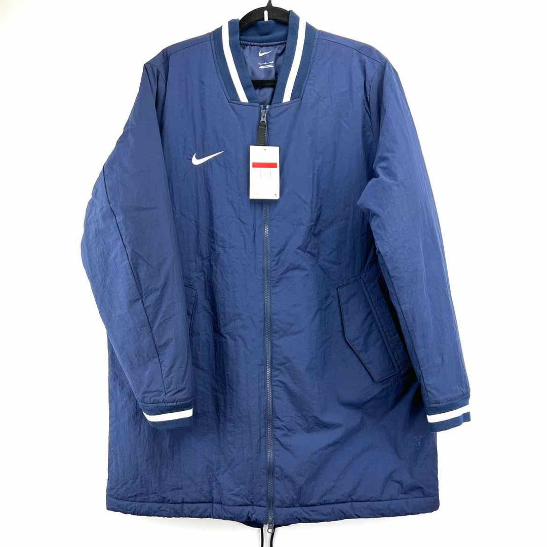 Simply Posh Consign Jacket Navy & White / L NIKE Men's Men's Clothes Mens Size L Navy & White Jacket