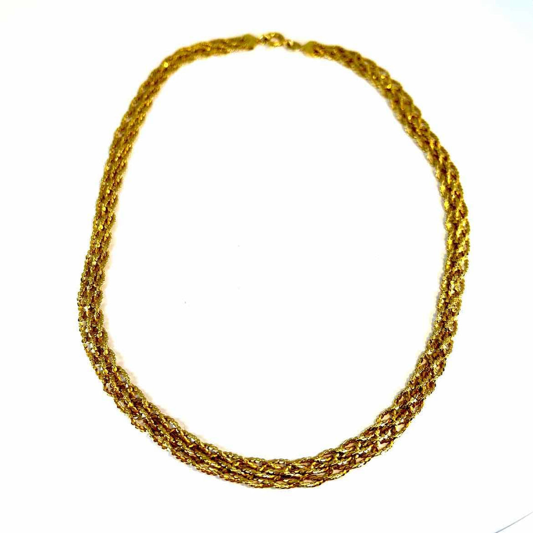 Simply Posh Consign Jewelry 18 KY WOVEN CHAIN NECKLACE