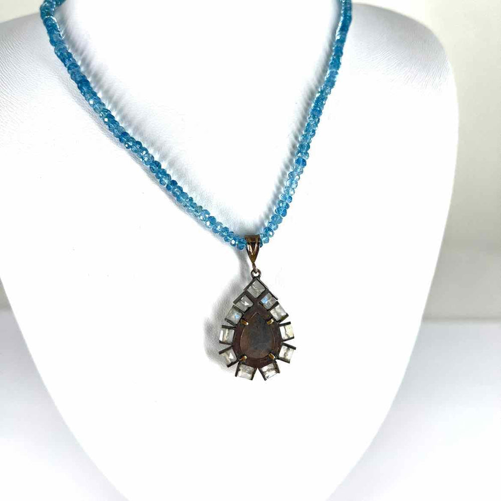 Simply Posh Consign Necklace Blue Necklace
