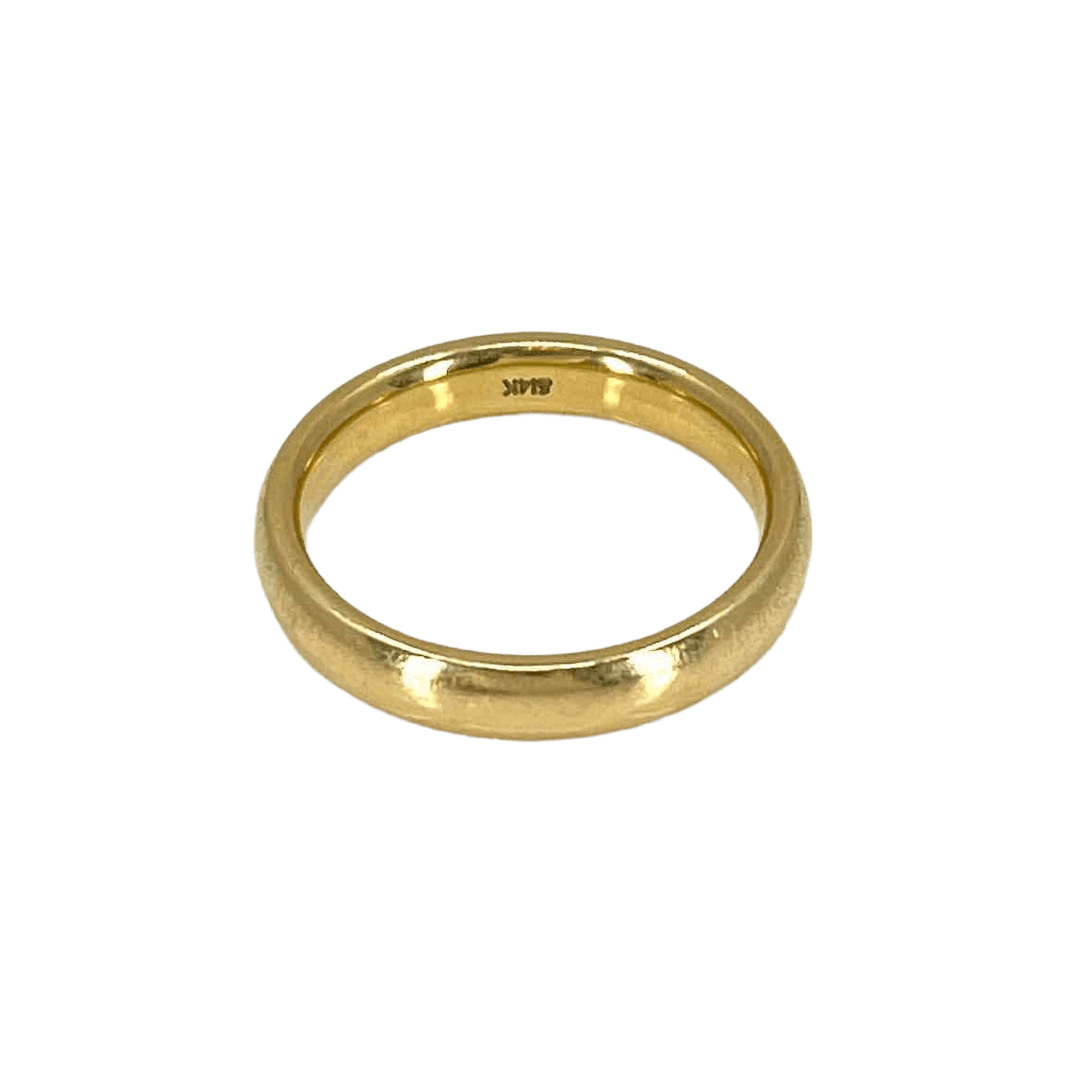 Simply Posh Consign Ring 14k yellow gold Men's Wedding ring Size 8.5