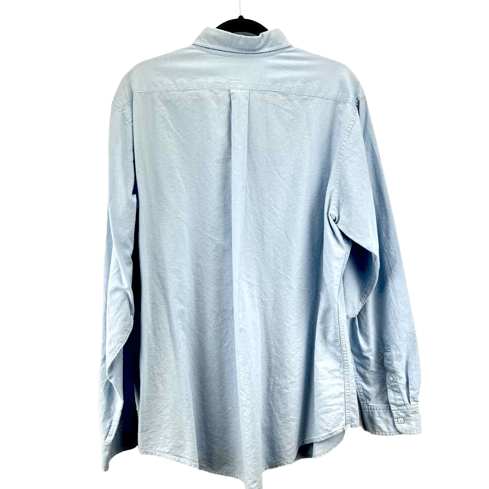Simply Posh Consign Shirt light blue / L Mens Ralph Lauren Light Blue Cotton Shirt Size L - Solid Color