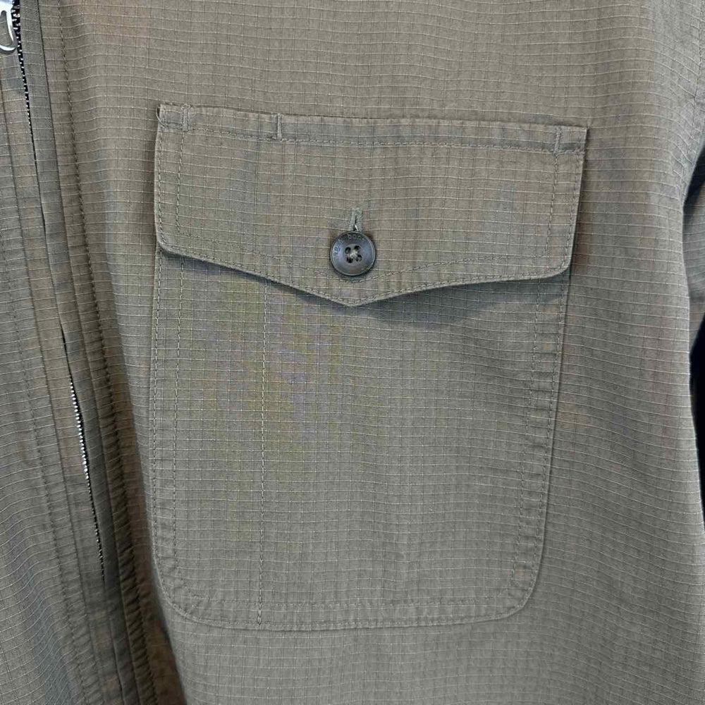 Simply Posh Consign Shirt Olive / S RAG & BONE Zipper Men's Long Sleeve Jackets & Coats Mens Size S Olive Shirt