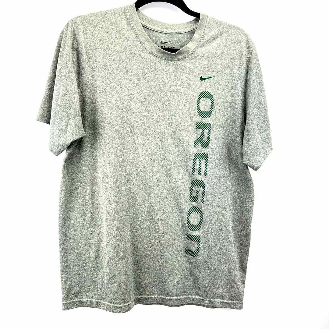 Simply Posh Consign T-Shirt GREY / M NIKE Short Sleeve Men's Cotton Men's Clothes Mens Size M GREY T-Shirt