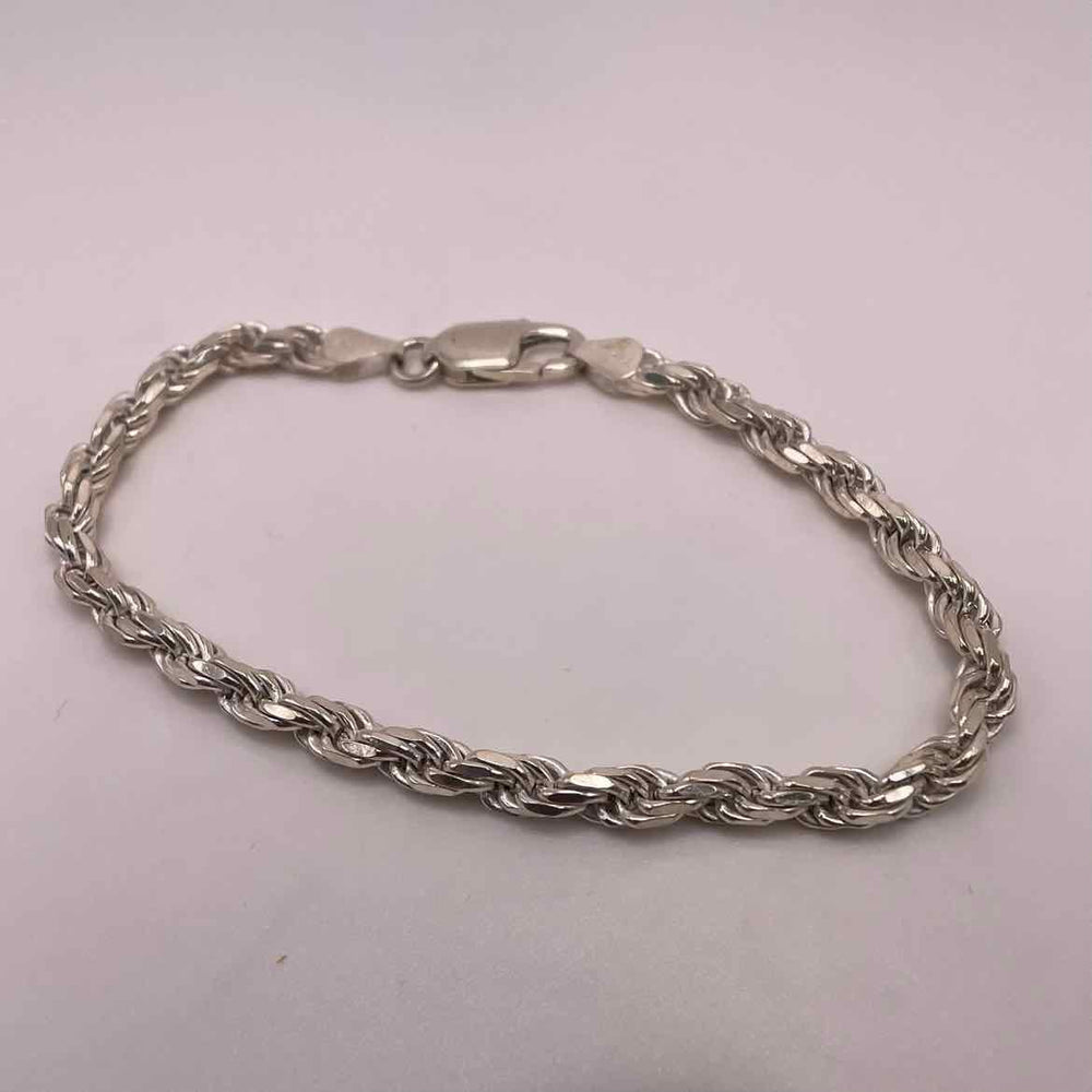 simplyposhconsign Bracelet STERLING SILVER 5mm FRENCH TWIST BRACELET