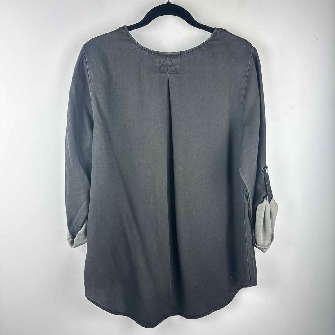 SOFT SURROUNDINGS Top Black / M SOFT SURROUNDINGS Long Sleeve Solid Women's Tops Women Size M Black Top