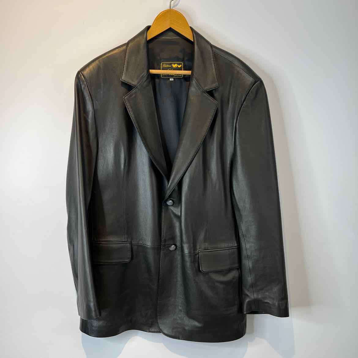 SOLSANA Jacket Black / XL SOLSANA Mens Size XL Black Leather Jacket