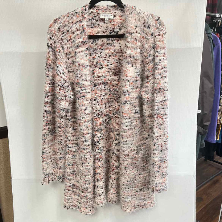 STUDIO B Shrug Multi-Color / 1x STUDIO B Knit Fleck Women's Sweaters Women Size 1x Multi-Color Shrug