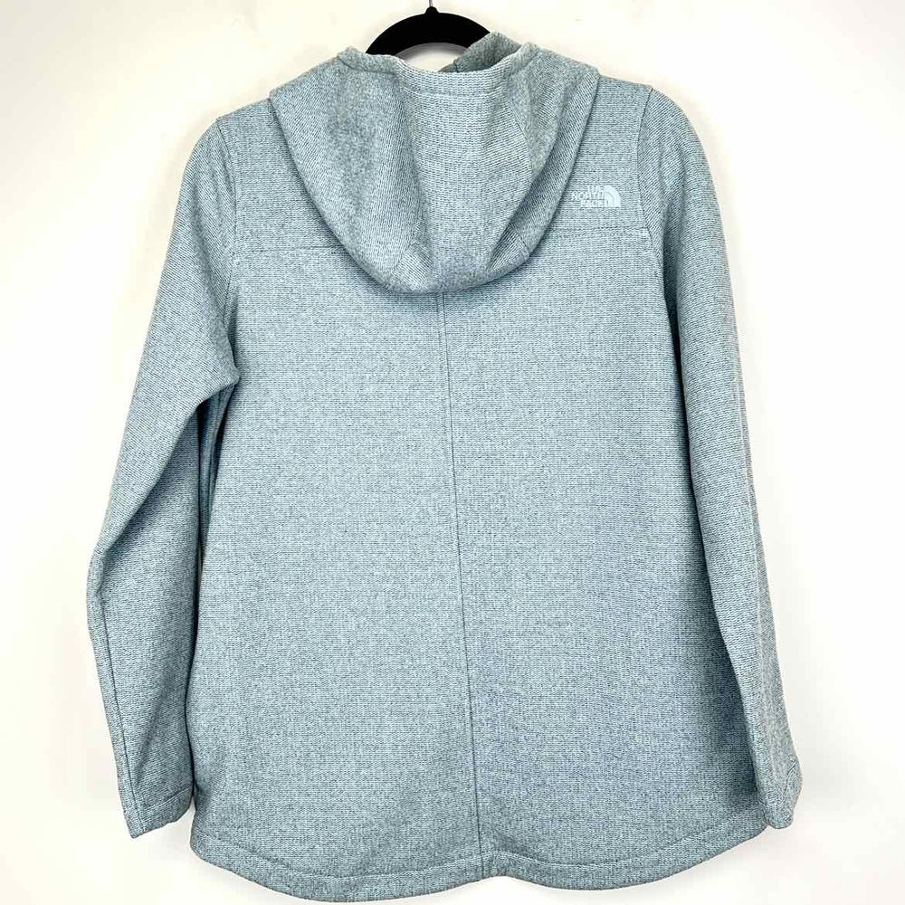 THE NORTH FACE Pullover Blue / M THE NORTH FACE Long Sleeve HOODED Women's Active Wear Women Size M Blue Pullover