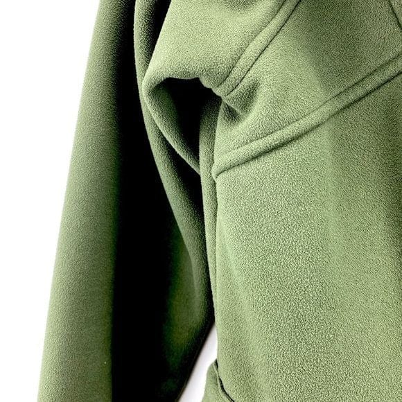 The North Face XS / Olive Green / Polyester The North Face Womens Olive Green Full-Zip Fleece Jacket XSTP