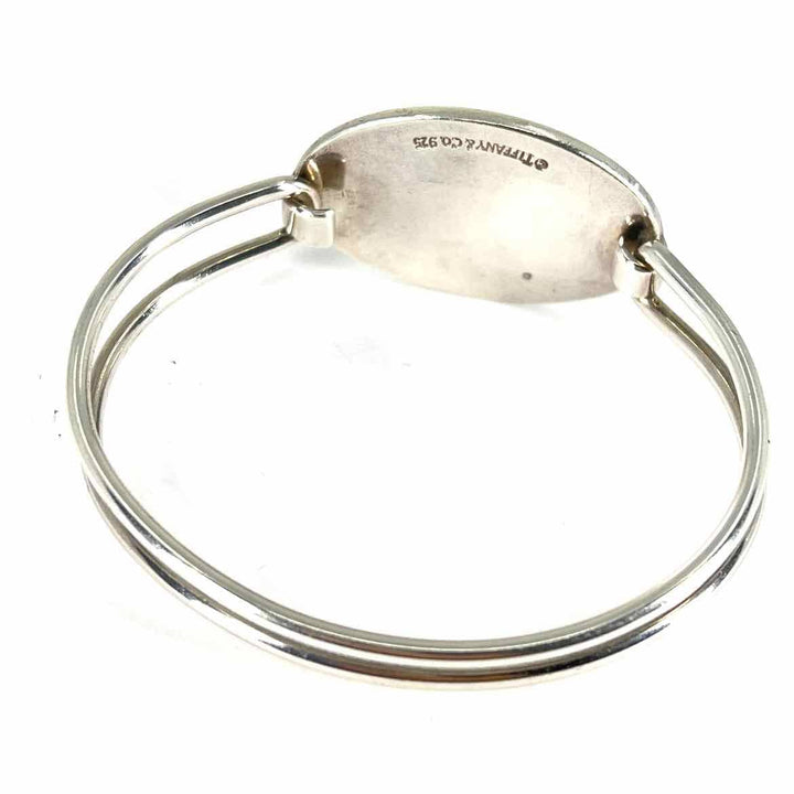 TIFFANY & CO. Bracelet TIFFANY STERLING SILVER OVAL CUFF  BRACELET