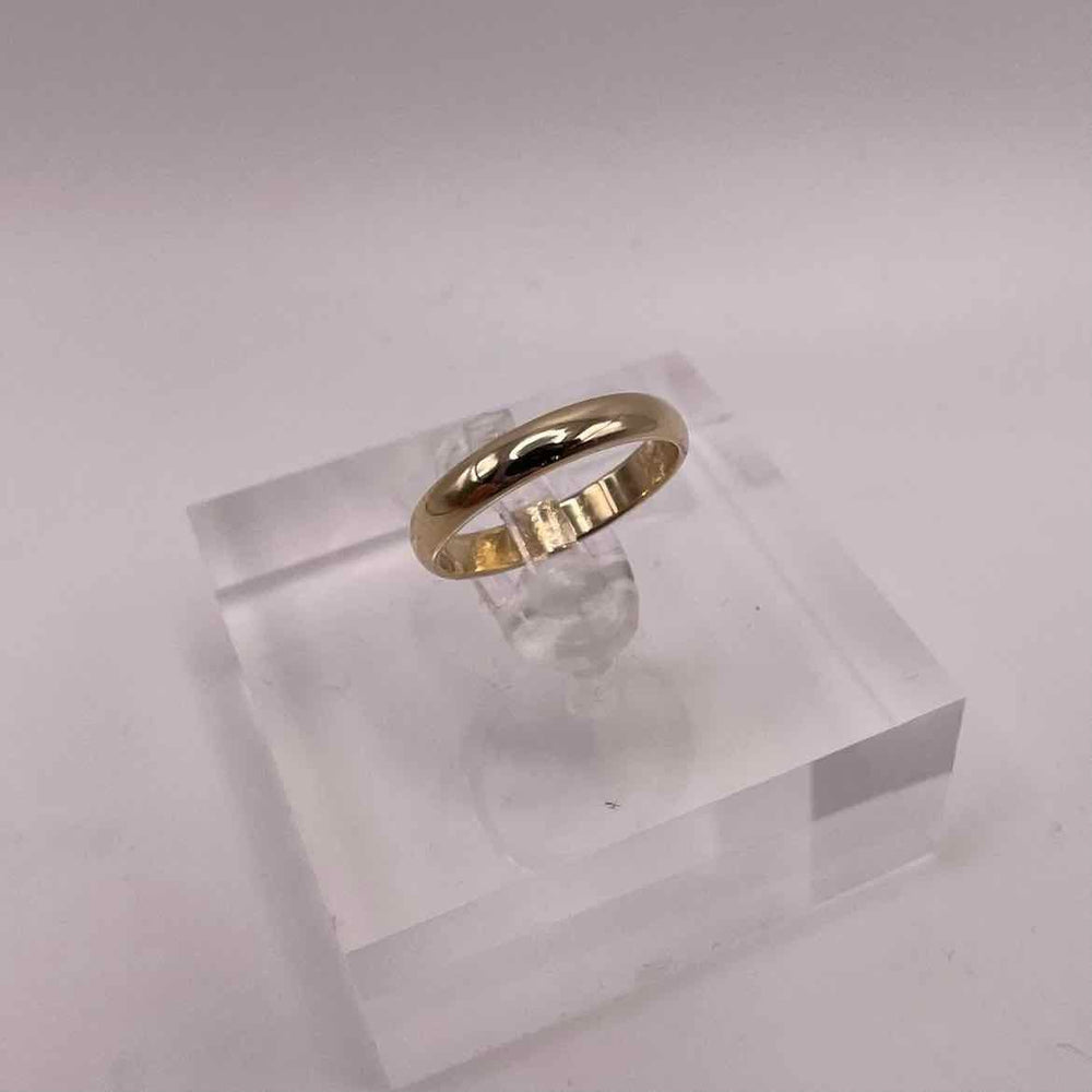 unbranded Ring 14K YELLOW GOLD 3mm BAND RING Womens Size 4