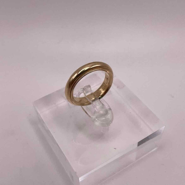unbranded Ring 14K YELLOW GOLD 5mm  BAND RING Womens Size 4.75
