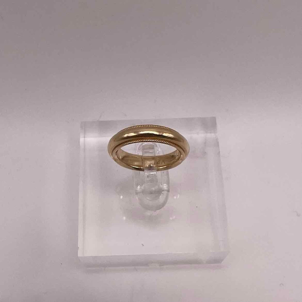 unbranded Ring 14K YELLOW GOLD 5mm  BAND RING Womens Size 4.75